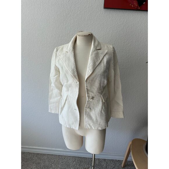 Valentino Women's White Blazer Jacket - Picture 5 of 6
